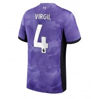 Liverpool Virgil van Dijk #4 Kolmaspaita 2023-24 Lyhythihainen
